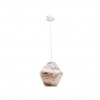 Mercator-Beverley E27 25W Pendant - White